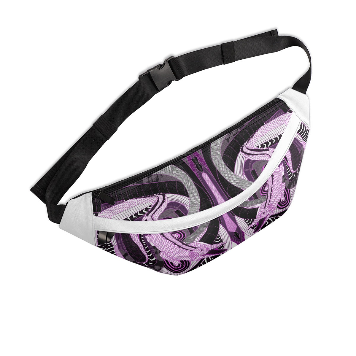 Alligator Gigers Never Heal Large Fanny Bag