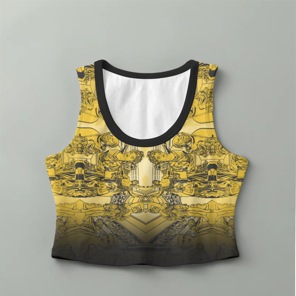 Gone Tella Stretch Crop Tank