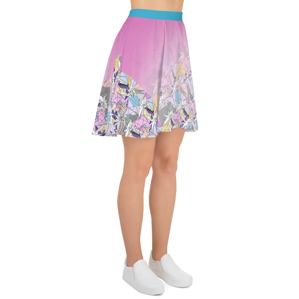 Pasteligami Skater Skirt
