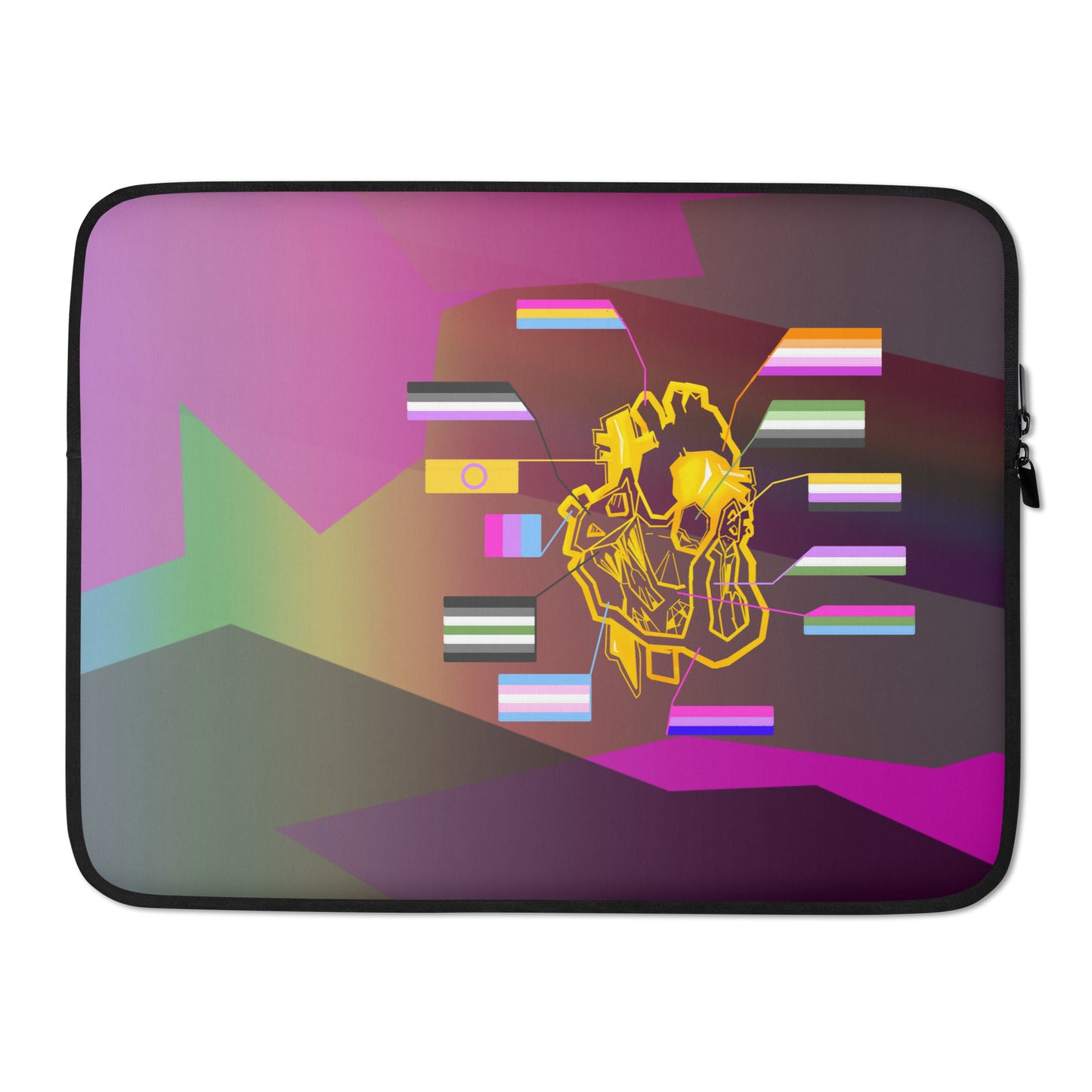 Pride Heart Laptop Sleeve