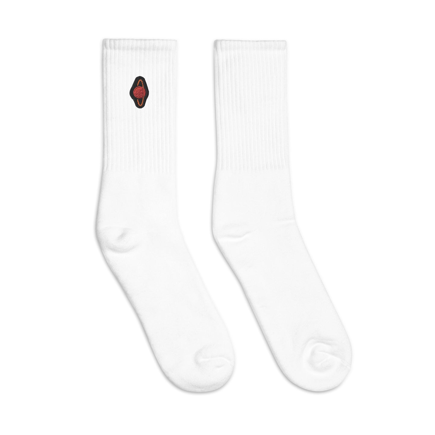 Saturnalia Embroidered Socks