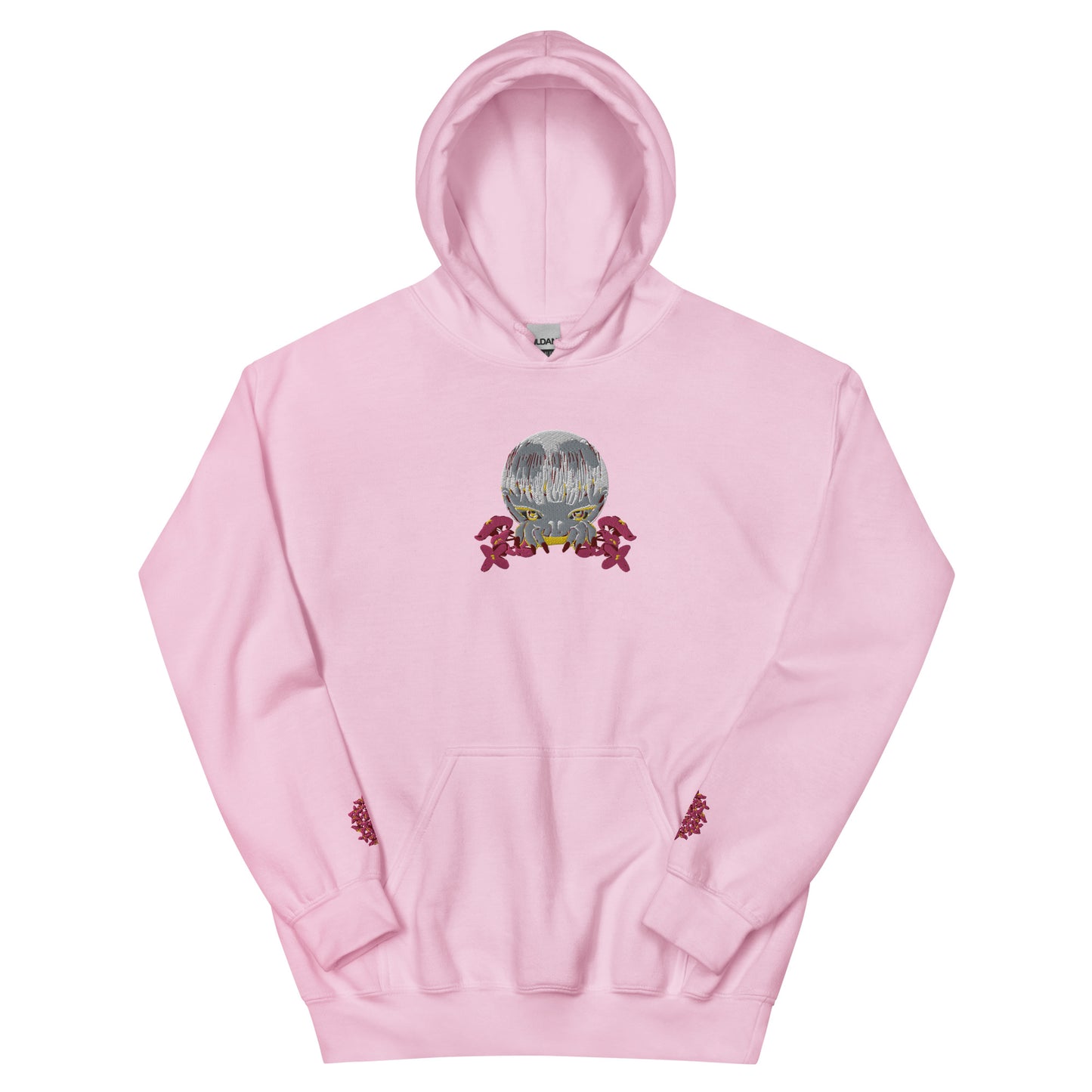 Creeping Flower Embroidered Hoodie