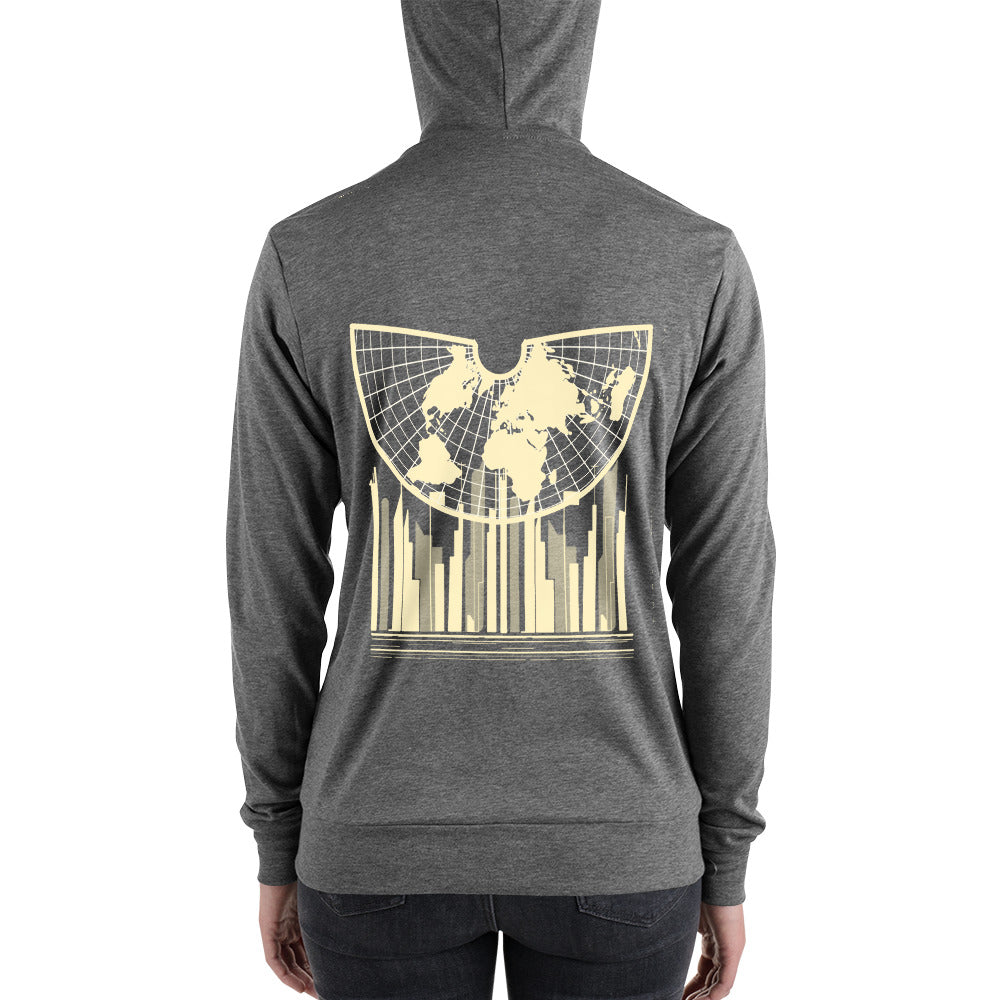 Dash City Embroidered Zip Hoodie