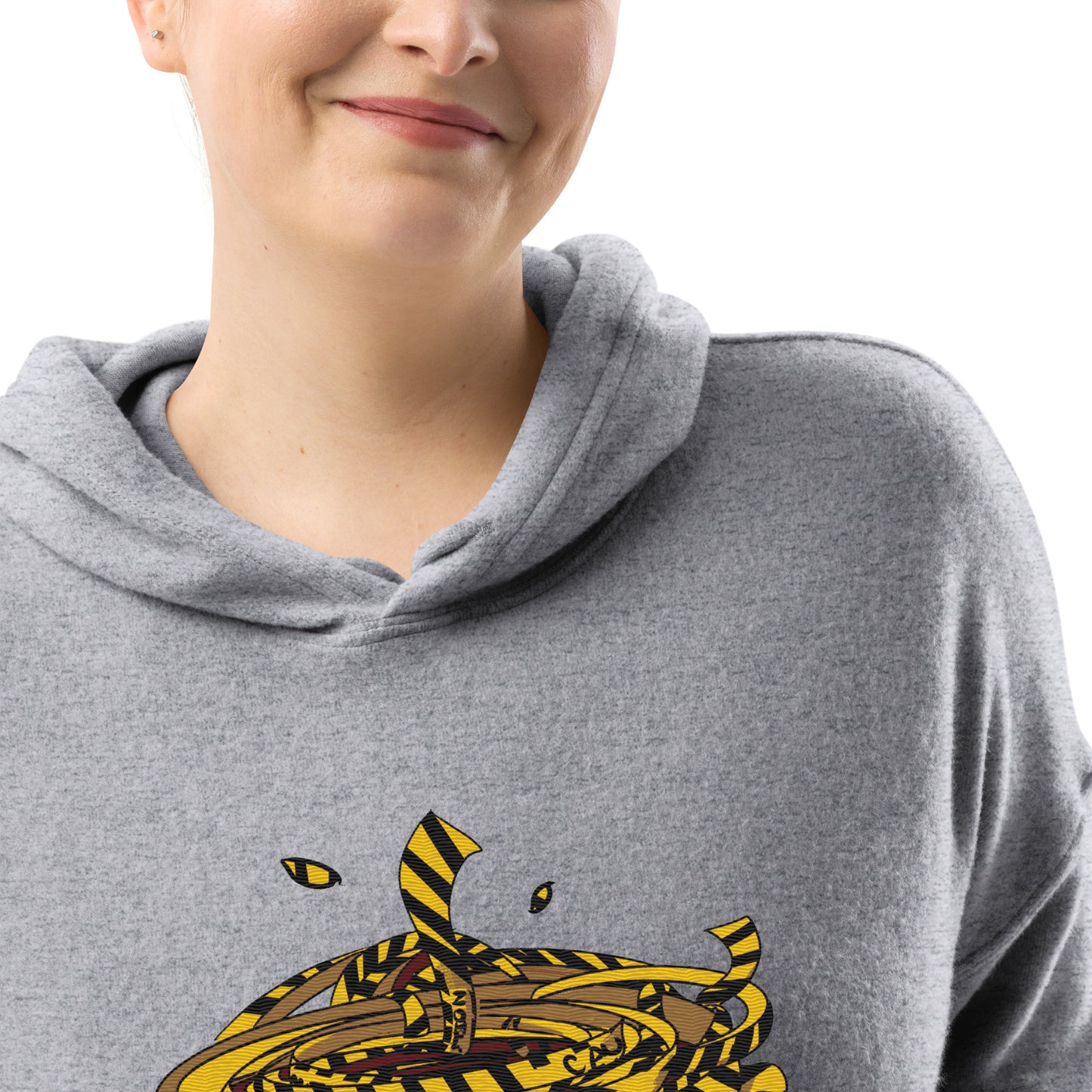 Dripping with Caution Sueded Fleece Hoodie