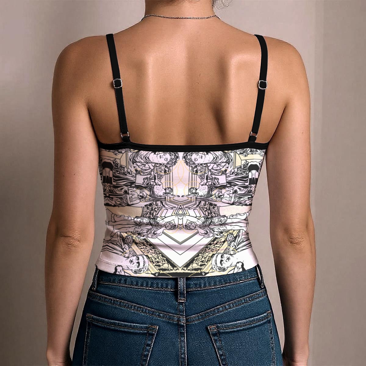 Gone Tella Women’s Strappy Tank Top