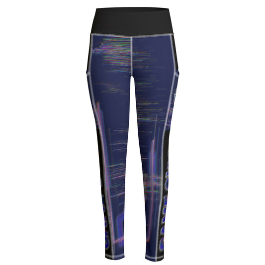 Eschersnatch Functional Women's Yoga Leggings With Side Pockets