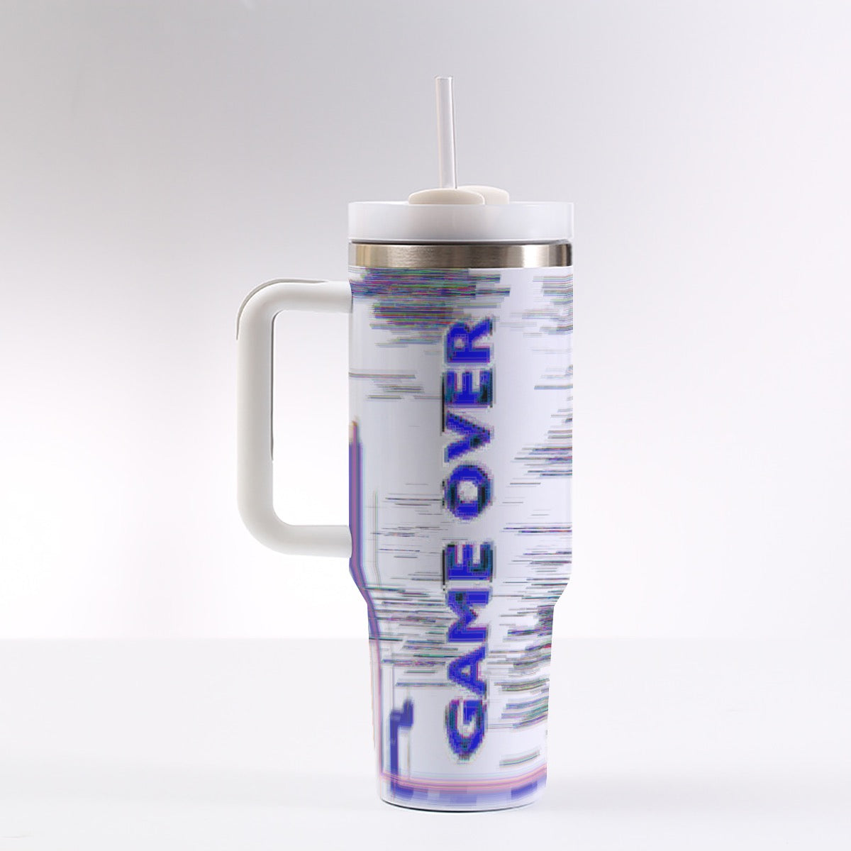 Eschersnatch 40 oz Tumbler With Handle