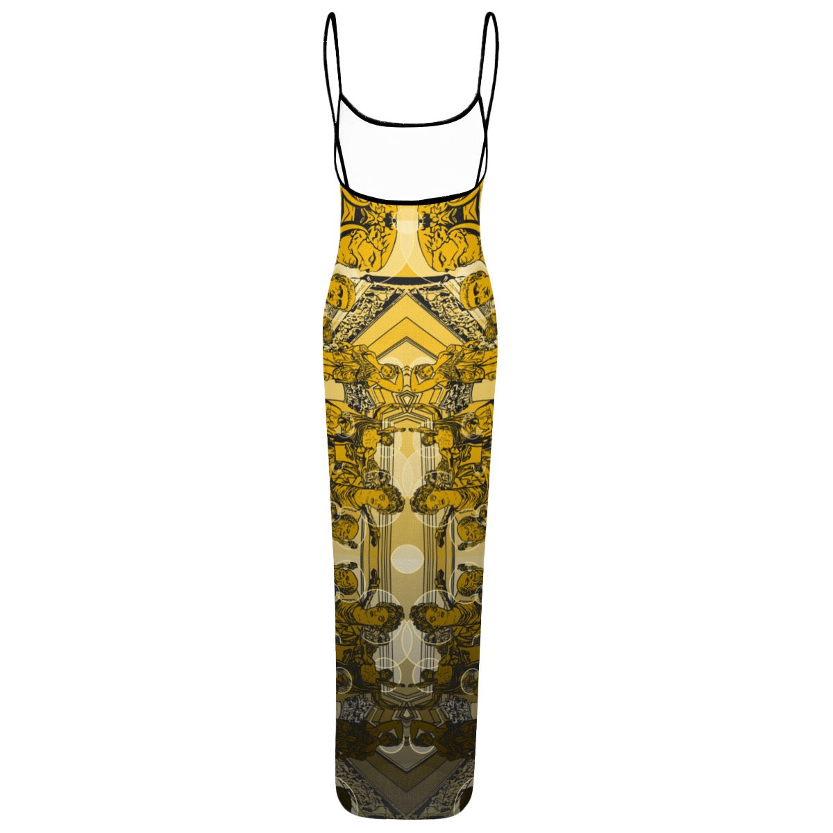 Gone Tella Sheer Maxi Dress