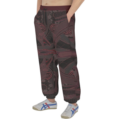 Alligator Gigers Never Heal (HE’S MINE) Men's Thick Sweatpants