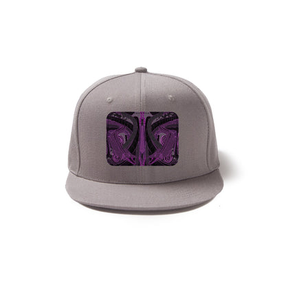 Alligator Gigers Never Heal Snapback Hat with Metal Buckle