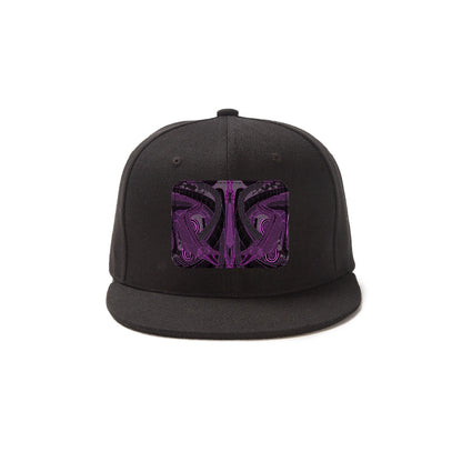 Alligator Gigers Never Heal Snapback Hat with Metal Buckle