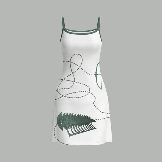 Pass the Test Women's Double-Layer Mesh Dress