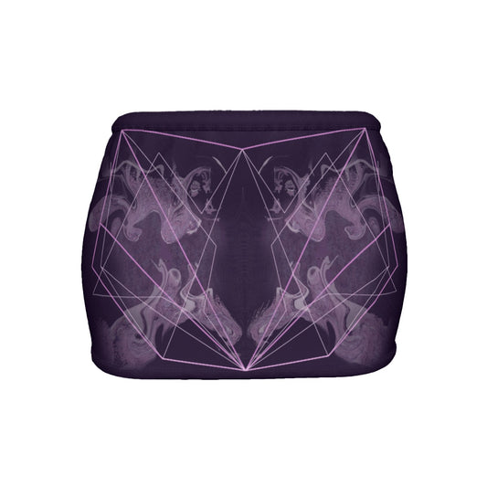 I Chose The Bear Women's Slinky Micro Mini Skirt