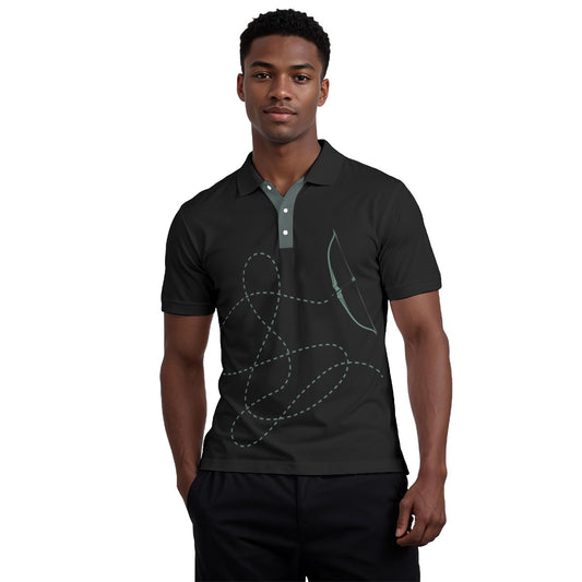 Pass the Test Men's Polo Collar Jersey
