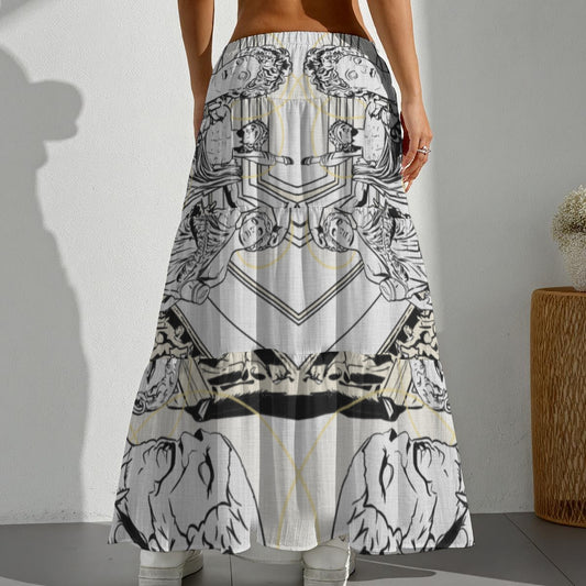Gone Tella Maxi Ruffle Skirt