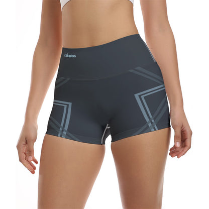 Mantisfesting Women's Ultra-Short Yoga Shorts