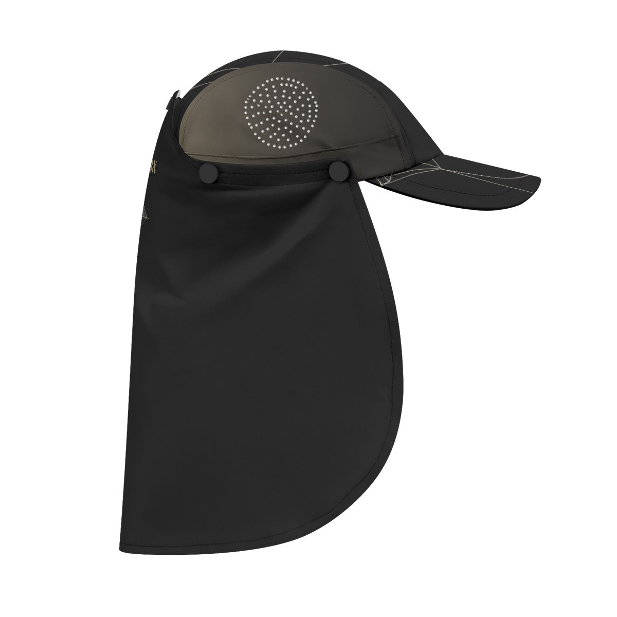 Sun Hat With Neck Flap