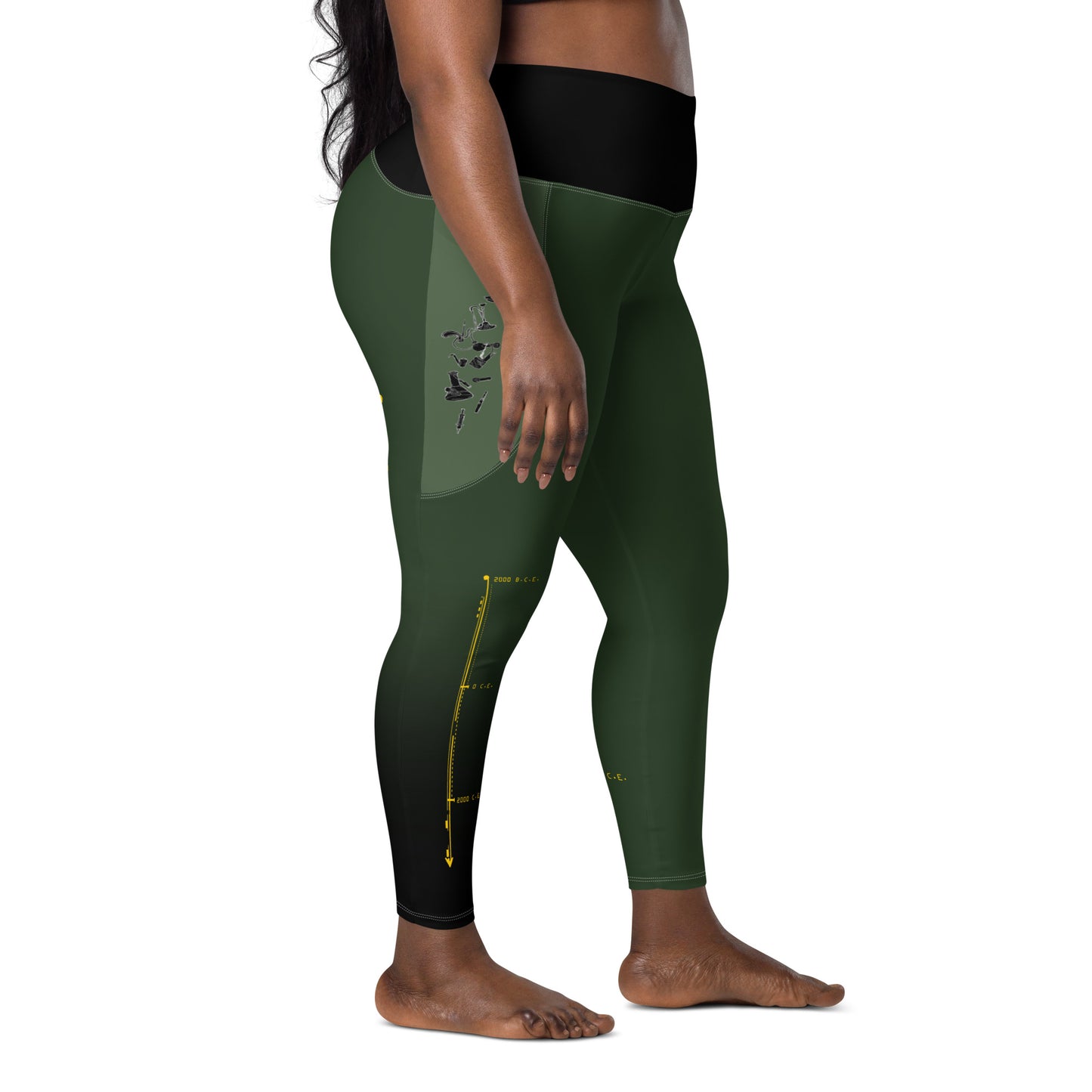 Herbal Anthropology Leggings with Pockets