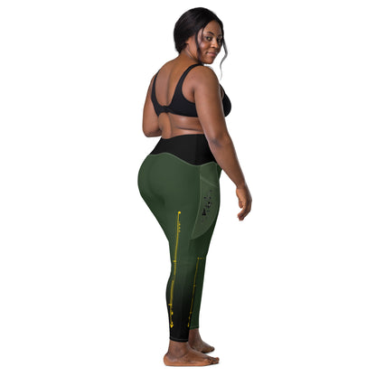 Herbal Anthropology Leggings with Pockets