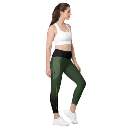 Herbal Anthropology Leggings with Pockets