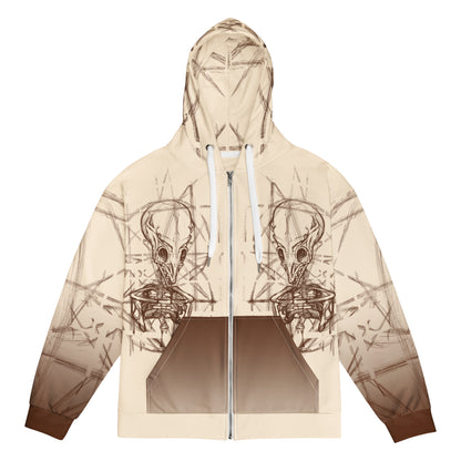 Lost Sketch Unisex Zip Hoodie