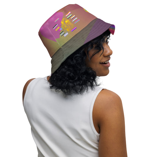 Pride Heart Reversible Bucket Hat