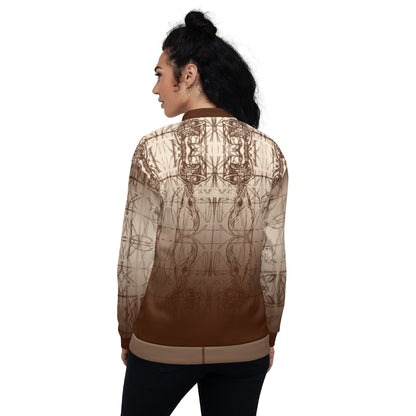 Lost Sketch Unisex Bomber Jacket