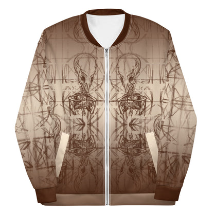 Lost Sketch Unisex Bomber Jacket