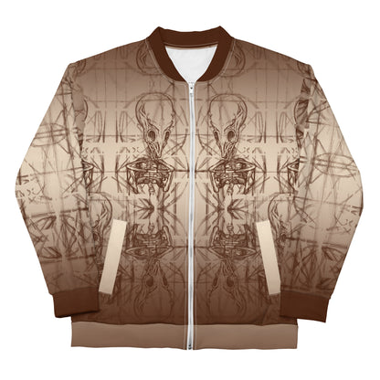 Lost Sketch Unisex Bomber Jacket