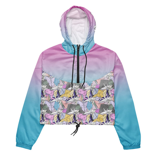 Pasteligami Women’s Cropped Windbreaker