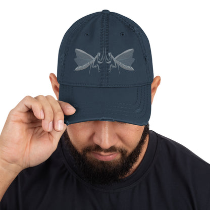 Mantisfestation Distressed Dad Hat