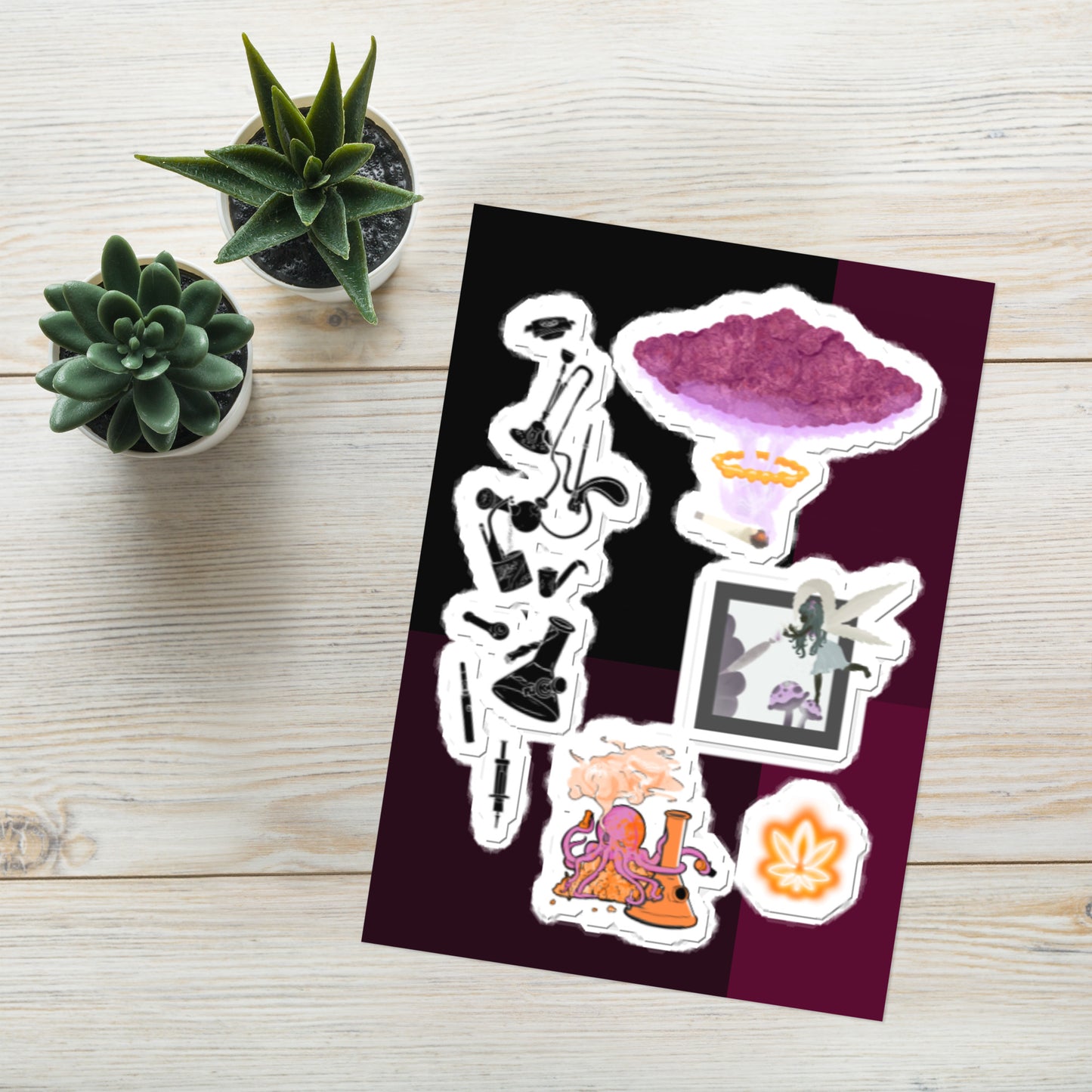 Cannabis Friendly Sticker Sheet