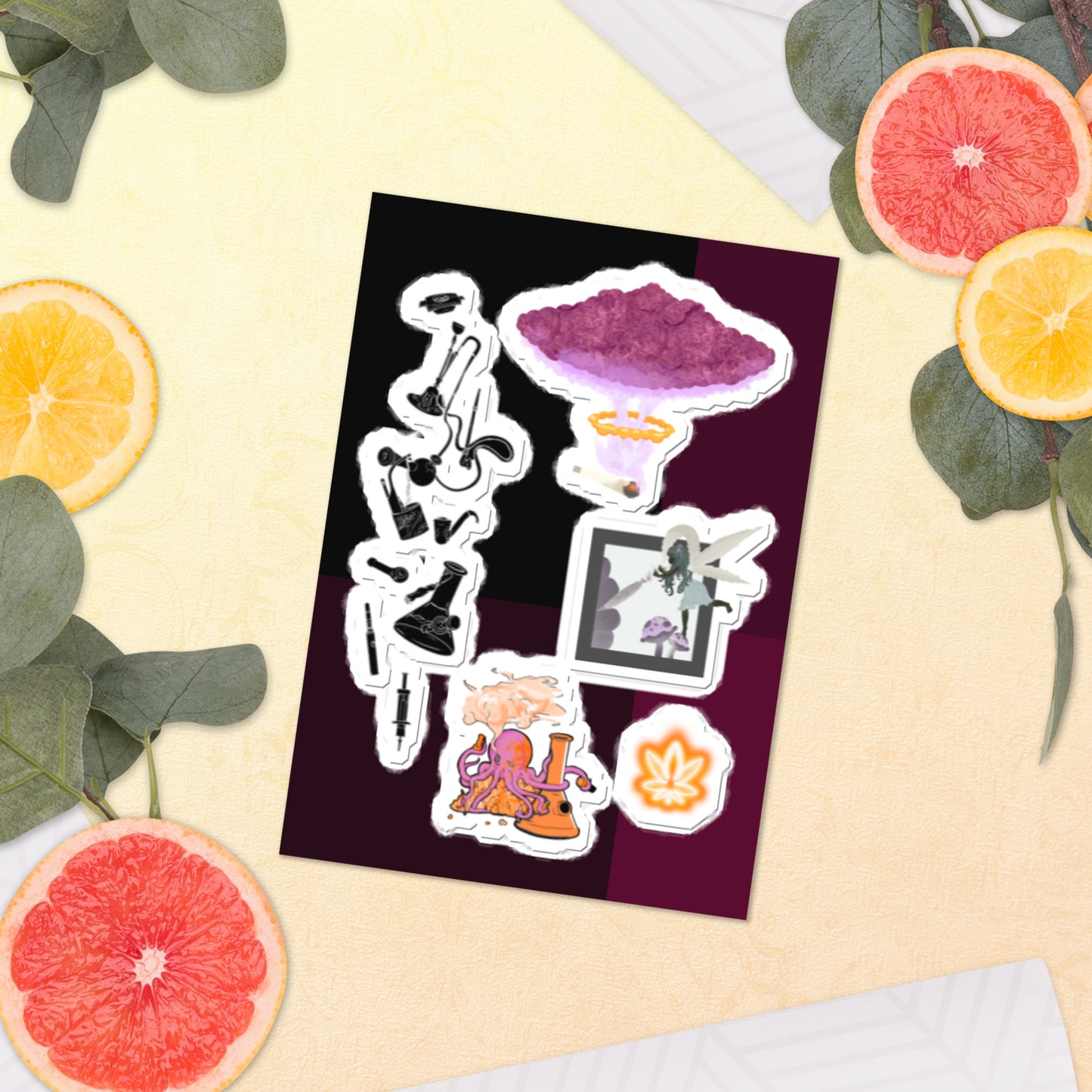 Cannabis Friendly Sticker Sheet
