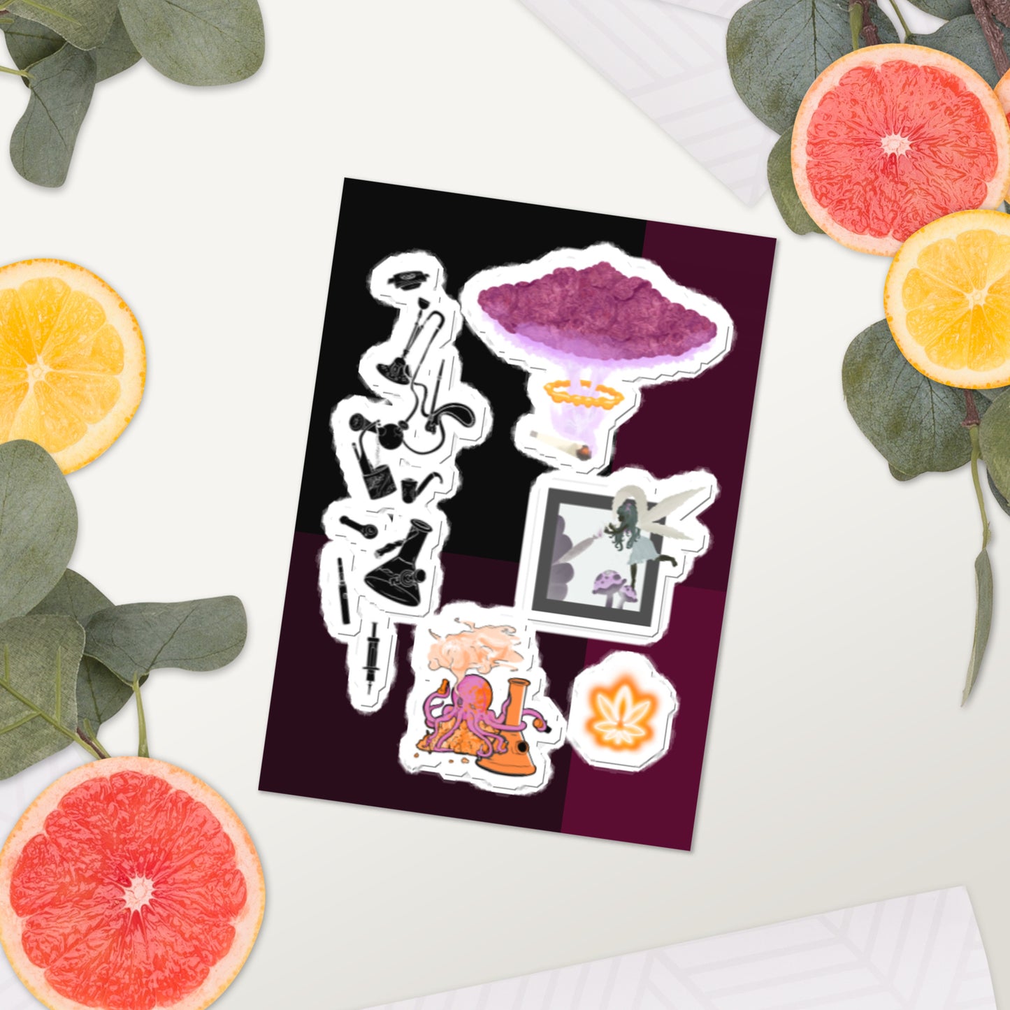 Cannabis Friendly Sticker Sheet