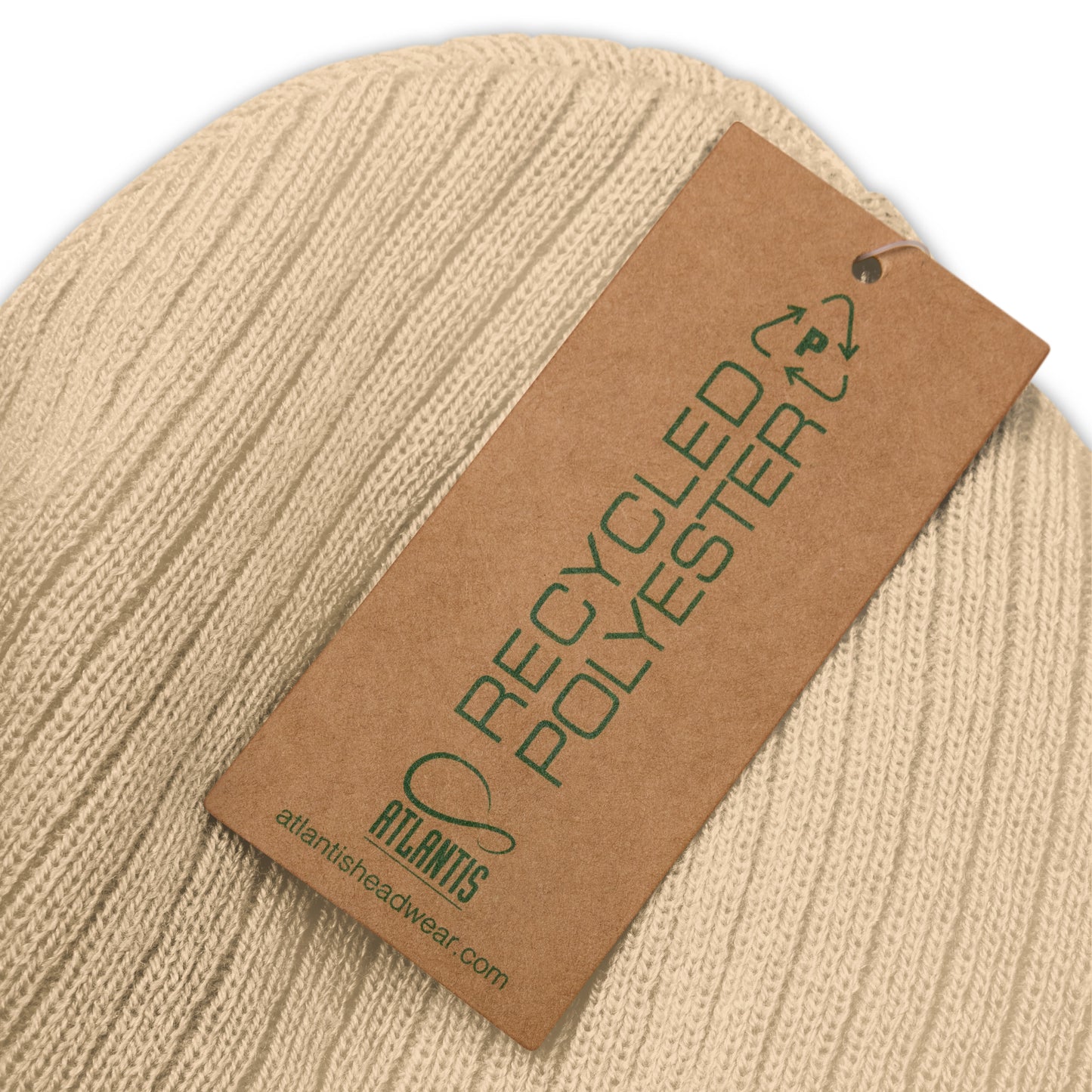 Orizuru Ribbed Knit Beanie