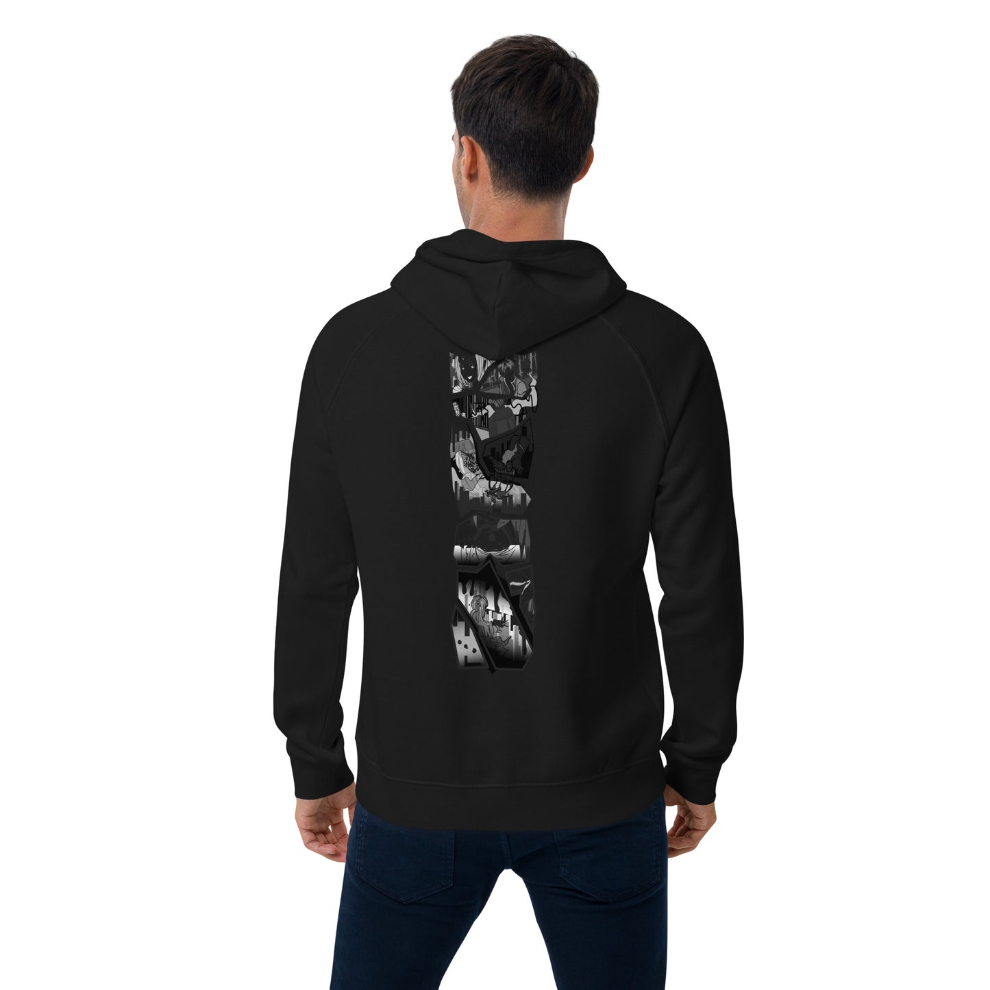 Catcalling Etcetera Unisex eco raglan hoodie