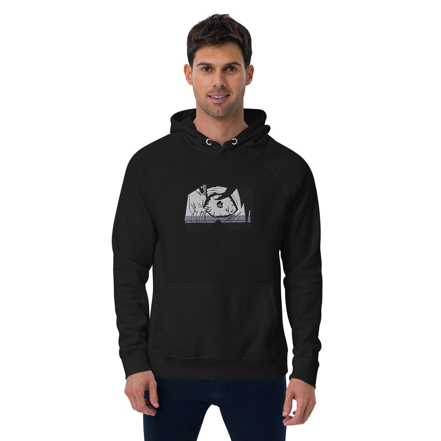 Catcalling Etcetera Unisex eco raglan hoodie