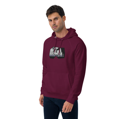 Catcalling Etcetera Unisex eco raglan hoodie