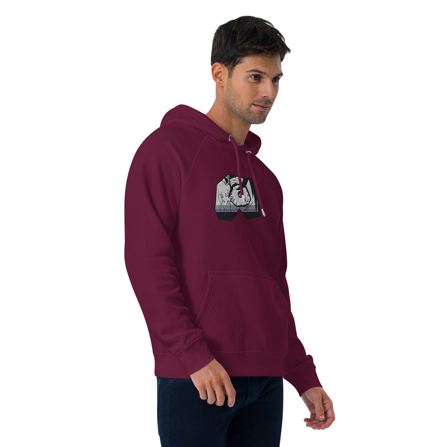 Catcalling Etcetera Unisex eco raglan hoodie