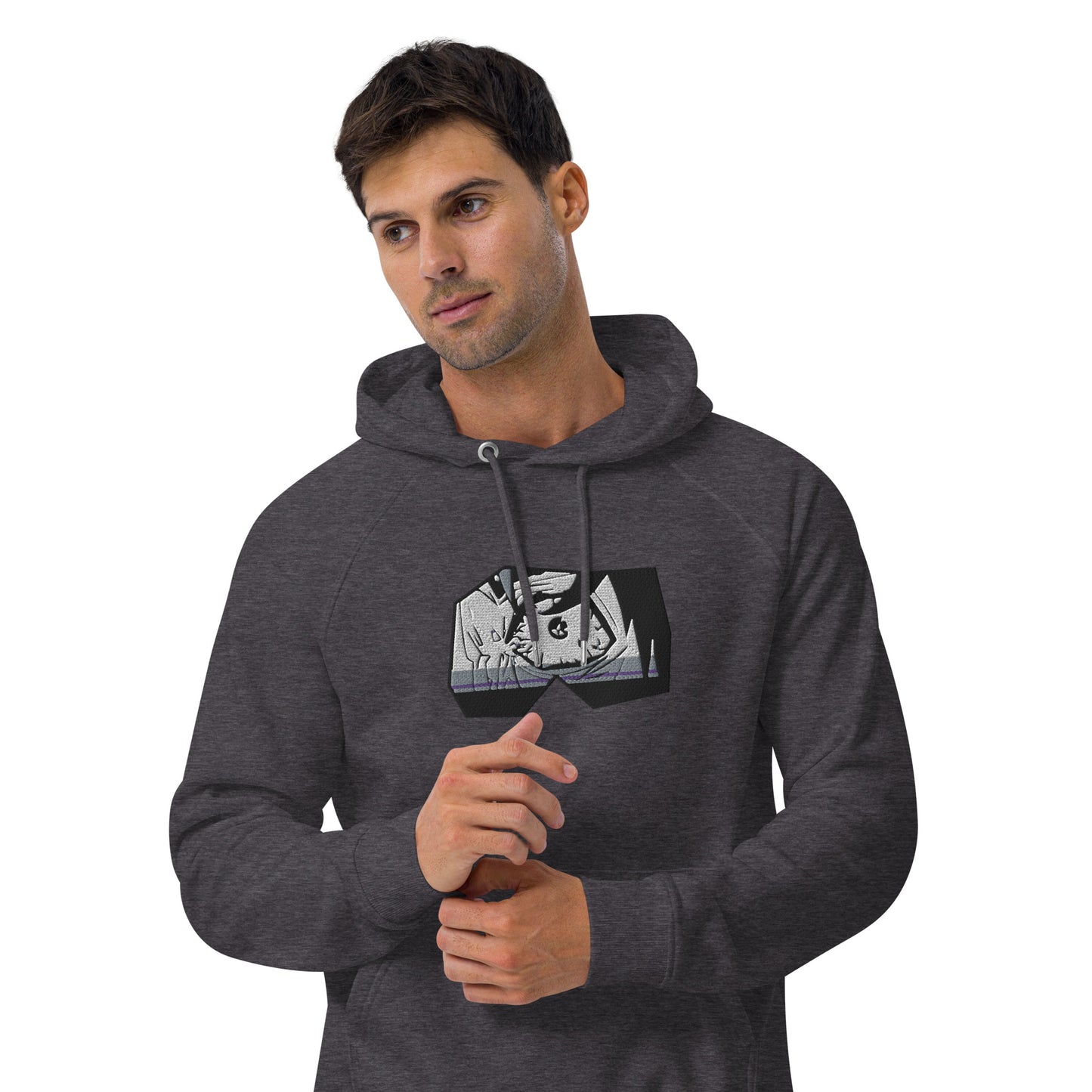 Catcalling Etcetera Unisex eco raglan hoodie