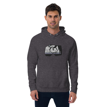 Catcalling Etcetera Unisex eco raglan hoodie