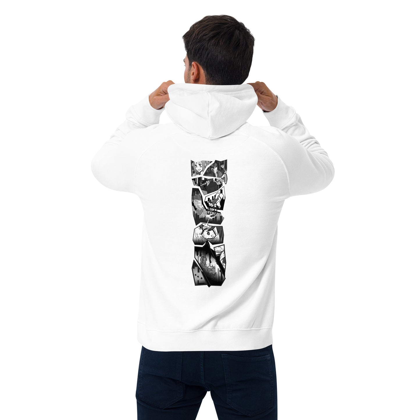 Catcalling Etcetera Unisex eco raglan hoodie