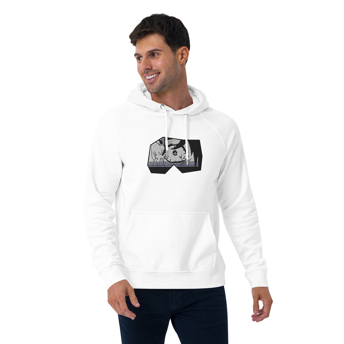 Catcalling Etcetera Unisex eco raglan hoodie