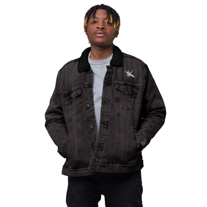 Origami Denim Sherpa Jacket