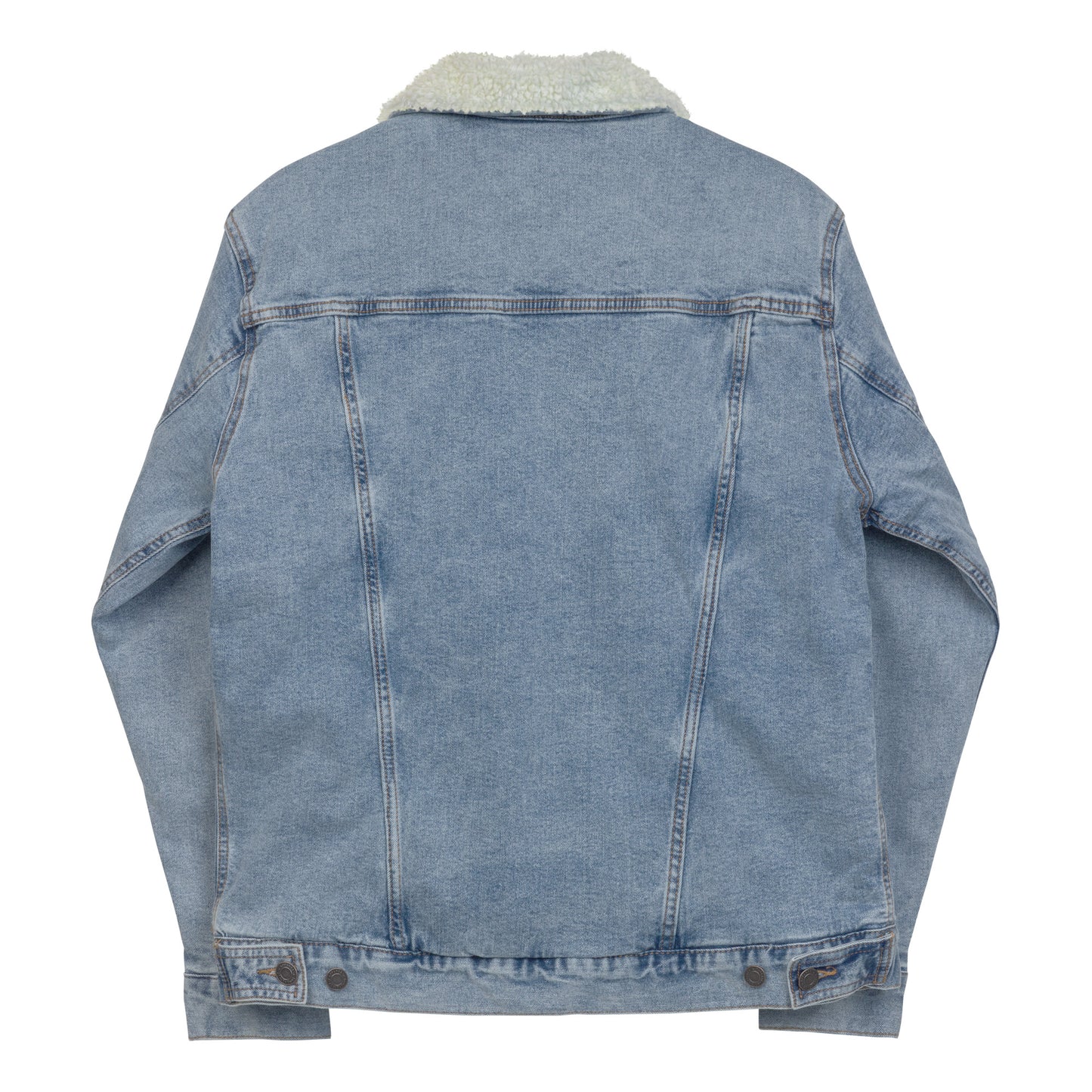 Origami Denim Sherpa Jacket