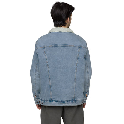 Origami Denim Sherpa Jacket