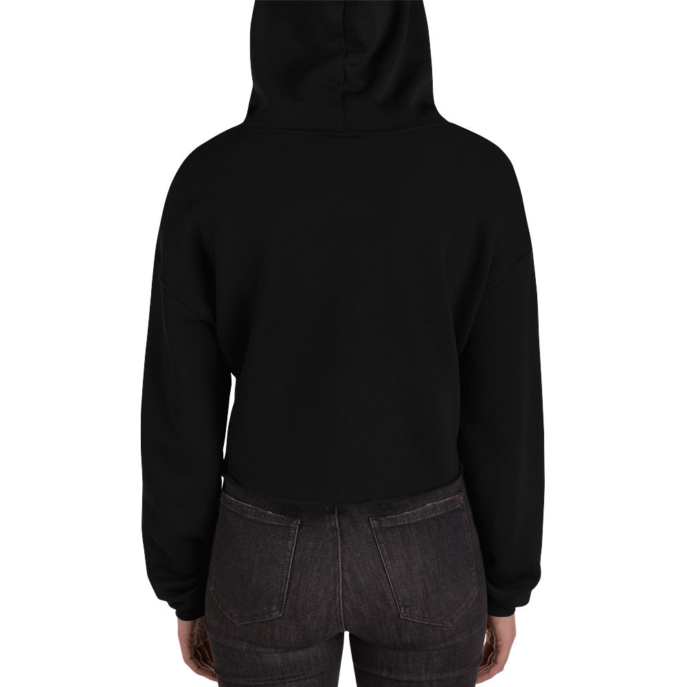 Too Hot For Human Consumption Crop Hoodie