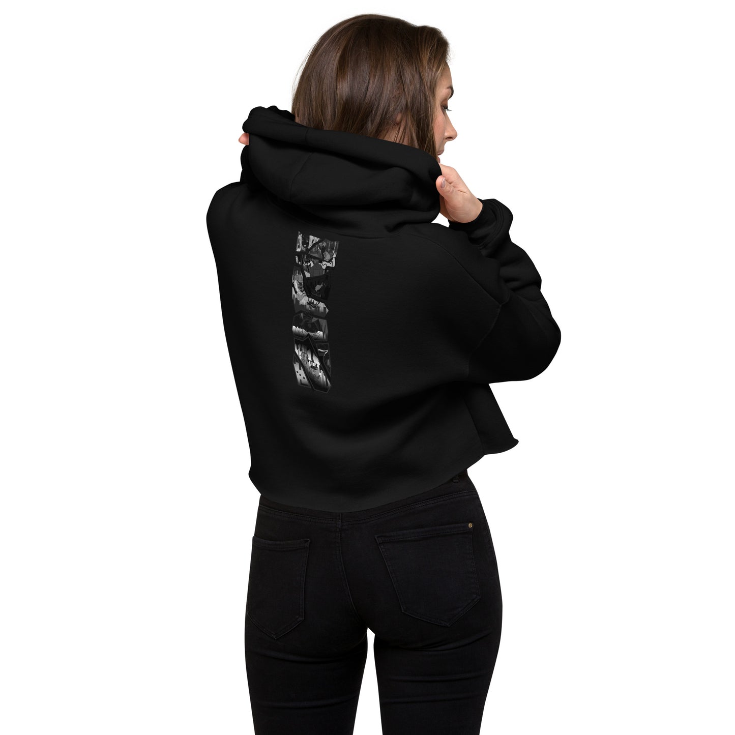 Catcalling Etcetera Crop Hoodie