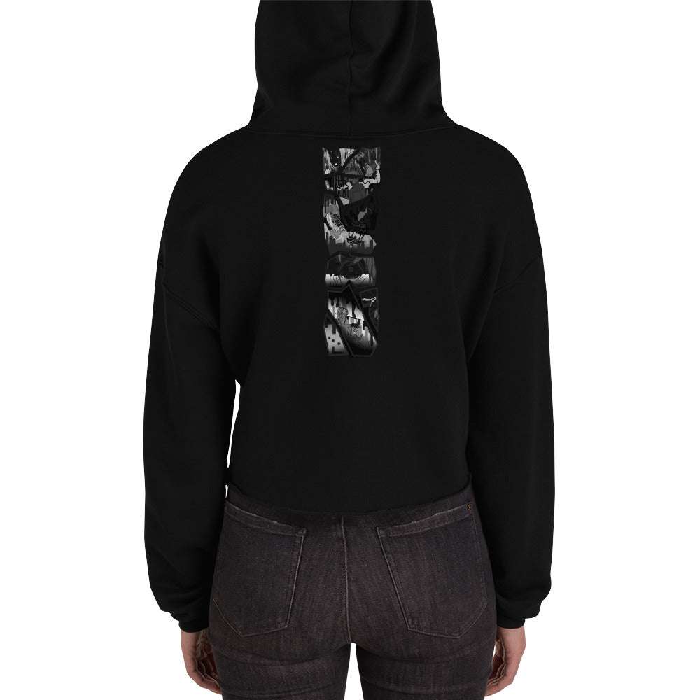 Catcalling Etcetera Crop Hoodie