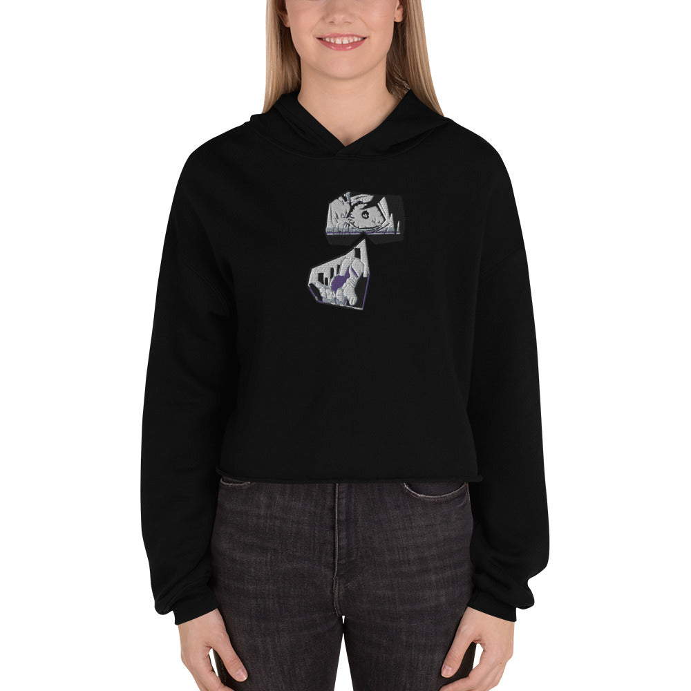 Catcalling Etcetera Crop Hoodie